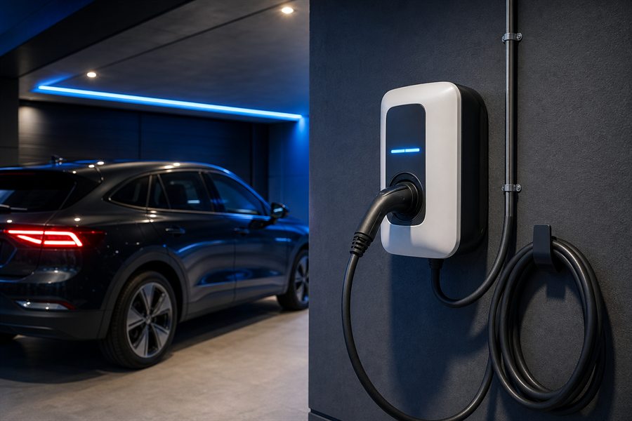 Cargadores para coche eléctrico en Valdeorras instalados en garaje